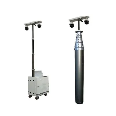 È possibile utilizzare una torre di telecamere mobile per il monitoraggio deg...